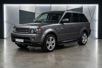 Range Rover Sport 2005–2013 Allmond Black side steps (2 st., aluminium) foto 1