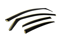 Audi A4 B8 2007–2015 In-channel raamdeflectoren Niken Luxury (Sedan, 4 stuks) foto 3