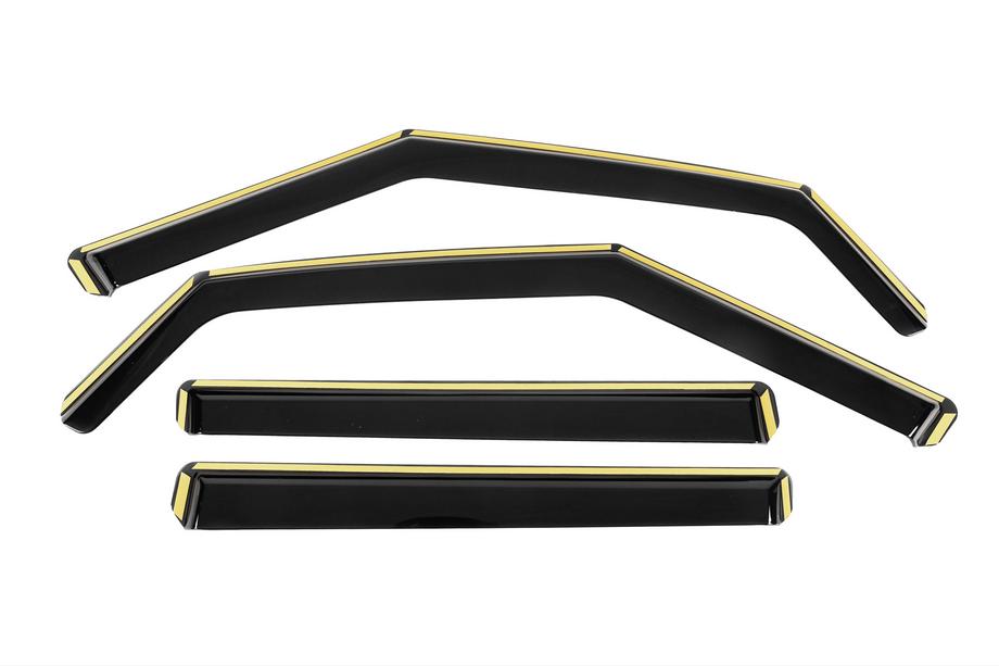 Hyundai Santa Fe 5 2023– In-channel raamdeflectoren Niken Luxury (4 stuks) Image