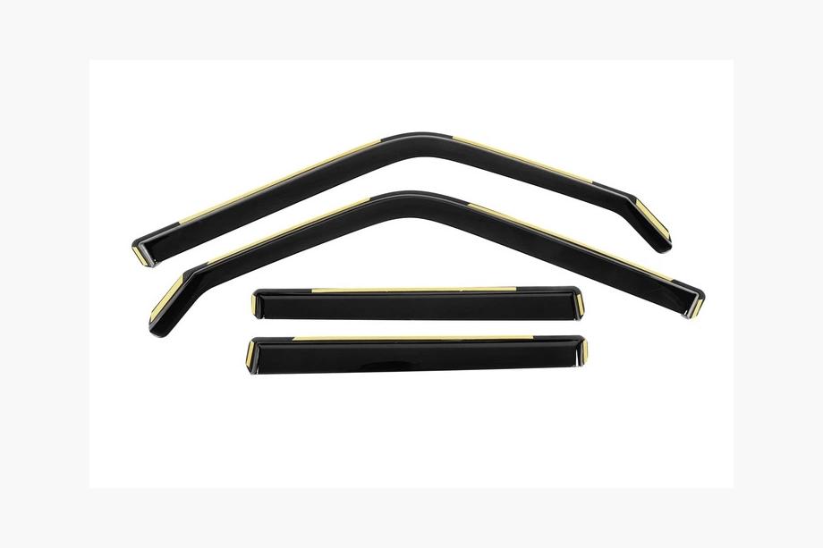 Toyota Land Cruiser Prado 250 2023– In-channel raamdeflectoren Niken Luxury (4 stuks) Image