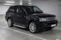 Range Rover Sport 2005–2013 Side steps Line (2 stuks, aluminium) foto 1