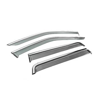 Windschermen met chromen sierlijst Niken Luxury (4 stuks) Land Rover Freelander II 2006–2014 foto 3
