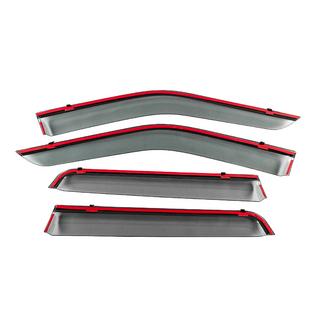 Windschermen met chromen sierlijst Niken Luxury (4 stuks) Land Rover Freelander II 2006–2014 foto 4