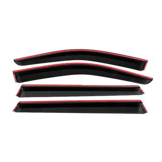 Windschermen met chromen sierlijst Niken Luxury (4 stuks) foto 4