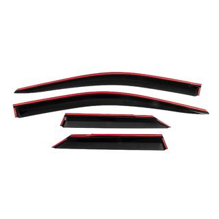 Windschermen met chromen sierlijst Niken Luxury (4 stuks) foto 4