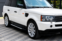 Range Rover Sport 2005–2013 Side steps Allmond Grey (2 stuks, aluminium) foto 1