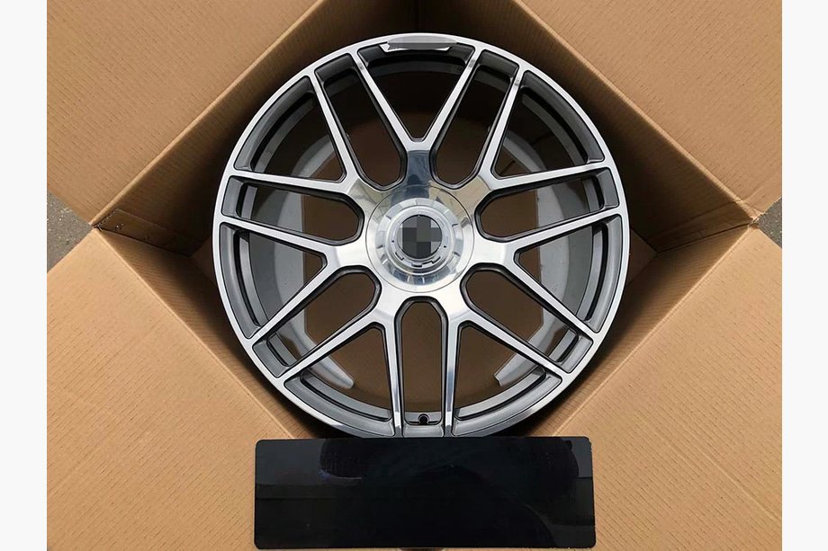 Mercedes G-Klasse W463 2018–2024 Gesmede velgen OEM R22 V2 (set van 4) Foto 1