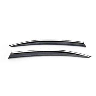 Raamdeflectoren met chroomlijst LiftBack achter (2 stuks, Niken) Skoda Octavia III A7 2013–2019