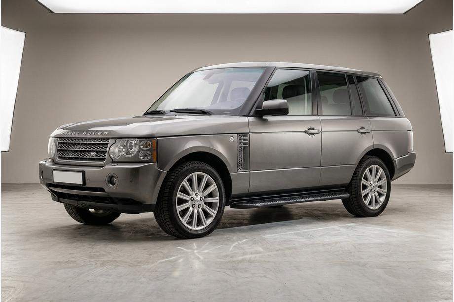 Range Rover III L322 2002–2012 Bosphorus Black side steps (2 st., aluminium) Image