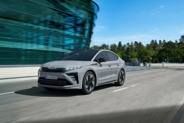 Review Skoda Enyaq Coupe RS 2025: sportieve elektrische coupé na update