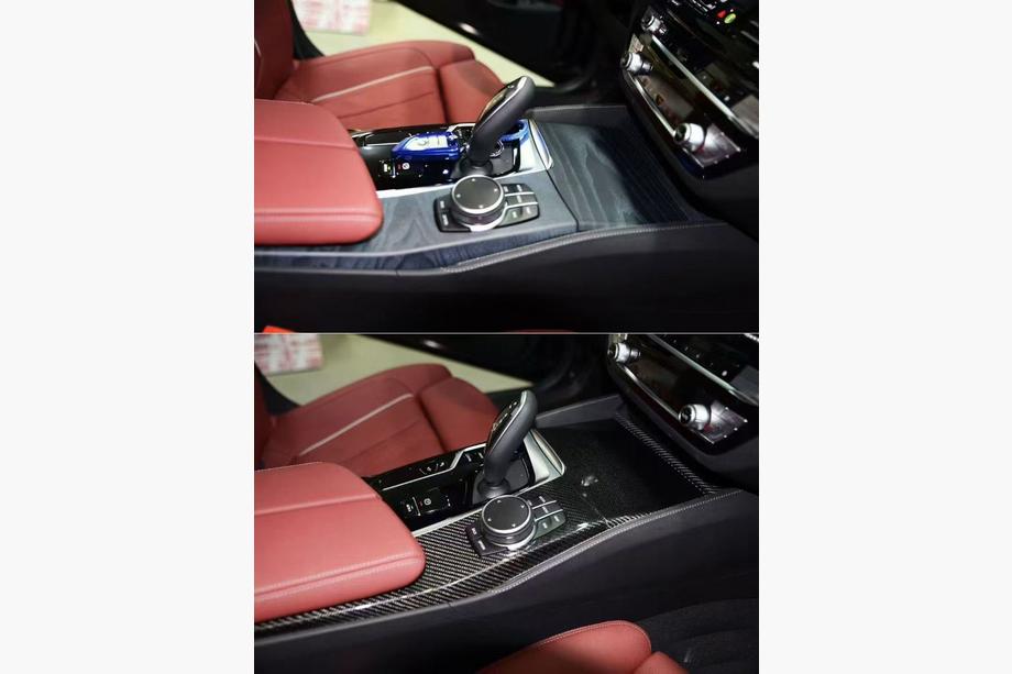 BMW 5 Serie G30/G31 2017–2023 Set carbon interieurinlegstukken Image
