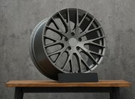 Porsche Cayenne 2018– Gesmede velgen OEM R22 V2 (set van 4) foto 1