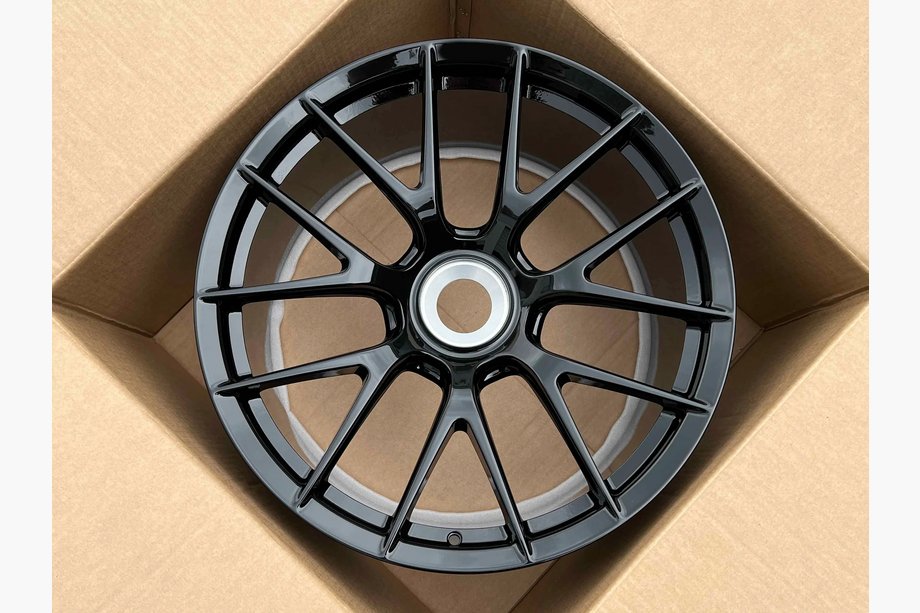 Porsche 911 (992) 2018– Gesmede OEM-velgen R20 R21 V12 (4 stuks) Foto 1