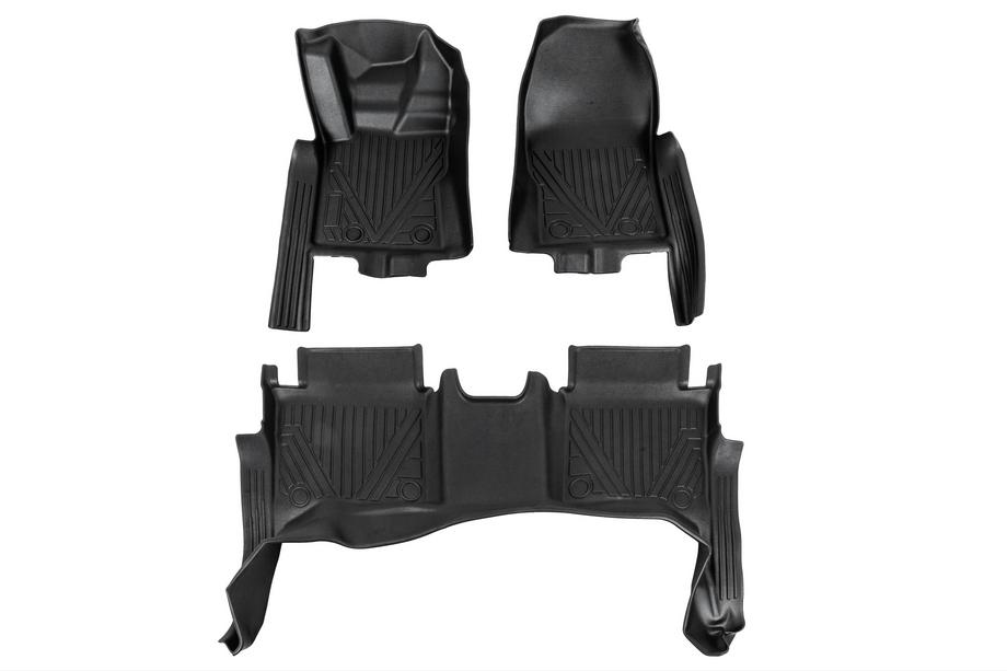 Ford Ranger 2022– Rubberen automatten Niken Luxury 3D (3 stuks) Image