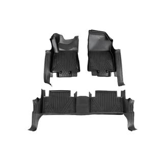 Rubberen mattenset Niken Luxury 3D (voor X-trail, 3-delig) foto 1