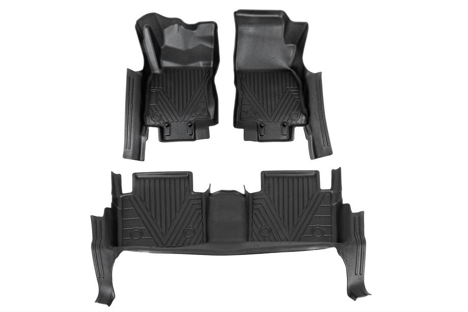 Nissan X-trail T33/Rogue 2022– Niken Luxury 3D rubberen automatten voor het interieur (voor X-trail, 3-delig) Image