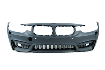 BMW 3 Serie F30/F31 2012–2019 Voorbumper in F80 M3-stijl (voor mistlampen) foto 1