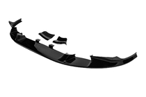 BMW X3 G01 2018– Voorbumper lip spoiler 3D (voor F97 2018-2022, hoogglans zwart) foto 5