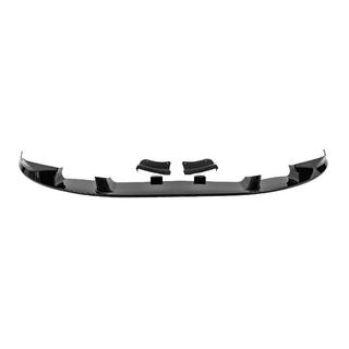 3D front lip spoiler (voor F98 2018-2022, hoogglans zwart) foto 3