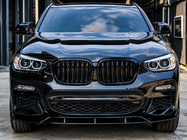 BMW X3 G01 2018– 3D front lip spoiler (voor M-Sport 2018-2022, hoogglans zwart) foto 1