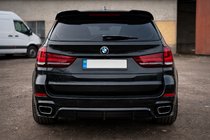 BMW X5 F15 2013–2018 Achterbumperdiffuser Black Warrior (voor M-Sport) foto 1