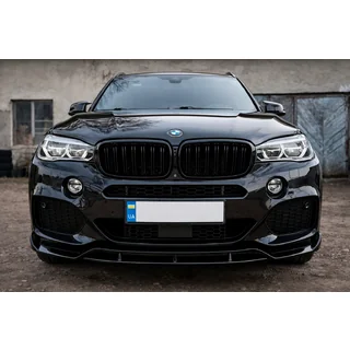 Voorbumper lip Lip Black Warrior (voor M-Sport) foto 1