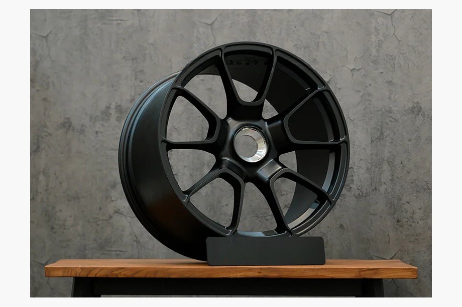 Porsche 911 (992) 2018– OEM gesmede velgen R20 R21 V46 (4 stuks) Foto 1
