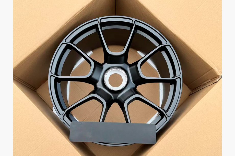 Porsche 911 (992) 2018– OEM gesmede velgen R20 R21 V46 (4 stuks) Foto 2