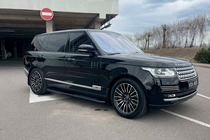 Range Rover IV L405 2013–2021 Bosphorus Black side steps (2 st., aluminium) foto 2
