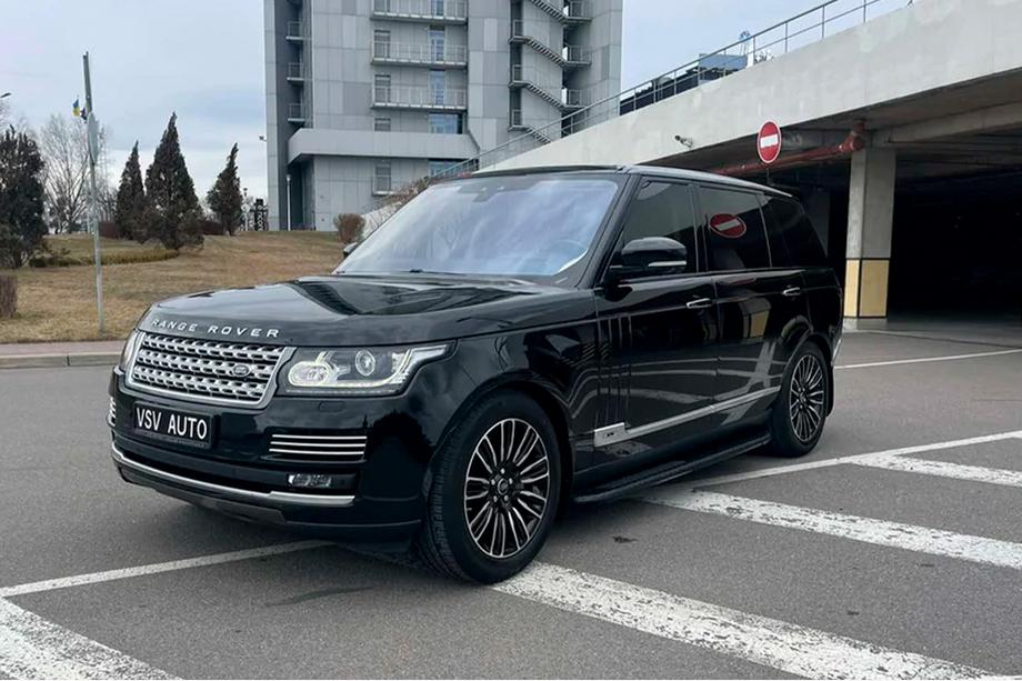 Range Rover IV L405 2013–2021 Bosphorus Black side steps (2 st., aluminium) Image