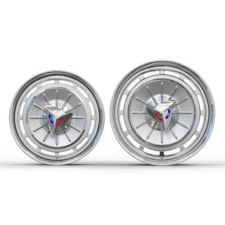Gesmede OEM-velgen R18 R20 (4 stuks) Chevrolet Bel Air 1961–1964 foto 2