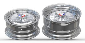 Chevrolet Impala 1961–1964 Gesmede OEM-velgen R18 R20 (4 stuks) foto 9