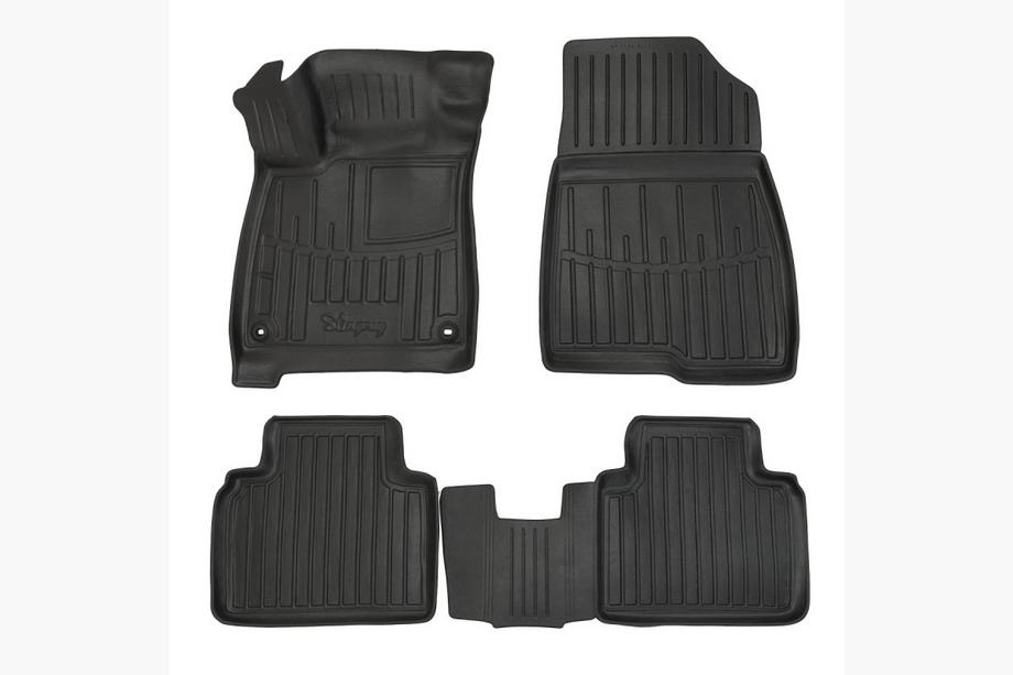 Honda Accord X 2017–2022 Stingray 3D rubber automatten voor interieur (4 stuks) Image