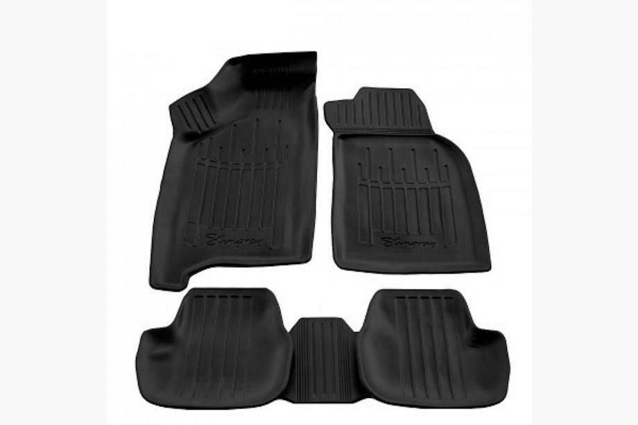 VAZ 2108-2109 1984–2011 Stingray 3D rubberen automatten (voor 2109/21099, 5 stuks) Image