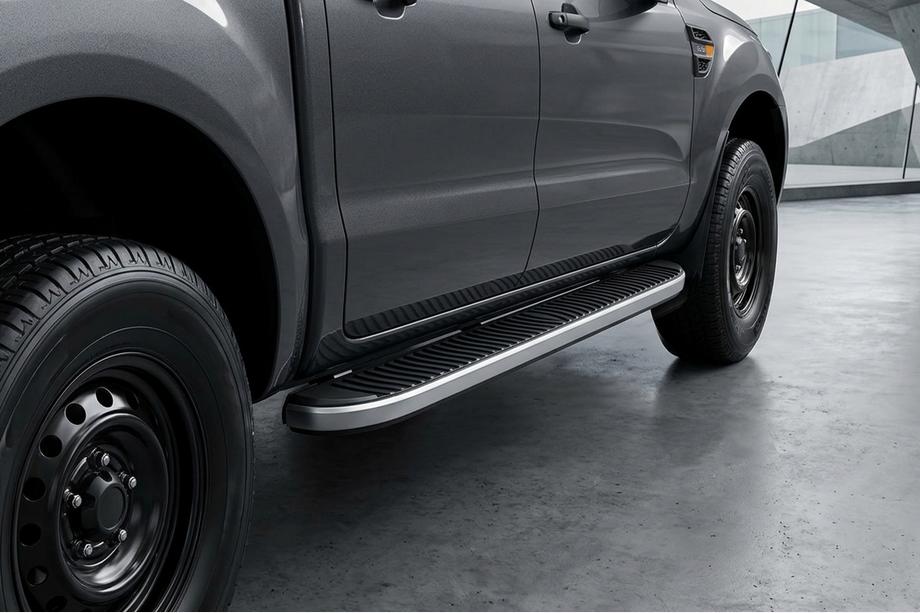 Mazda BT-50 2007–2012 Tayga side steps (2 stuks, aluminium) Image