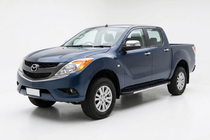 Mazda BT-50 2012– Duru side steps (2 stuks, aluminium) foto 1