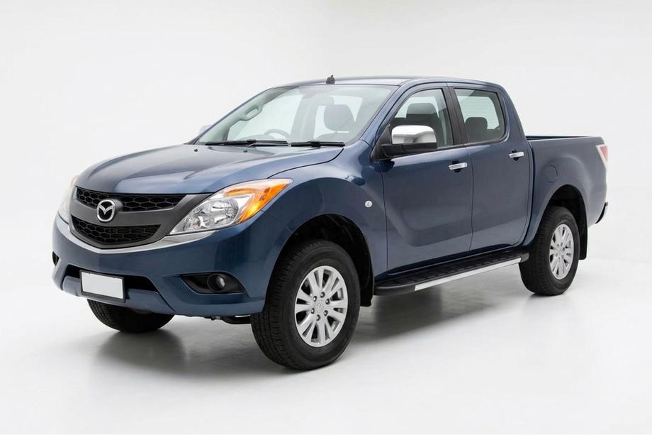 Mazda BT-50 2012– Duru side steps (2 stuks, aluminium) Image