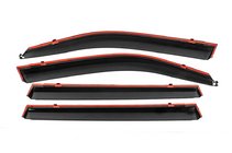 Toyota Land Cruiser 200 2007–2021 Windschermen met chromen sierlijst Niken Luxury (4 stuks) foto 7