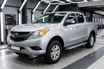 Mazda BT-50 2012– Side steps Line (2 stuks, aluminium) foto 1