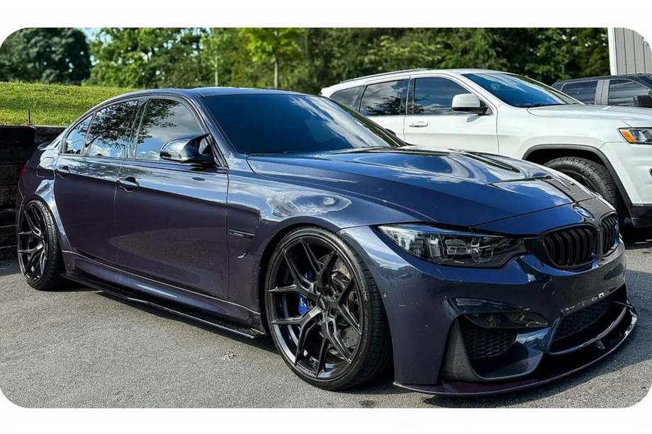 BMW 3 Serie F30/F31 2012–2019 Side skirt extensions PSM-Style (voor M3 side skirts, ABS) Foto 1