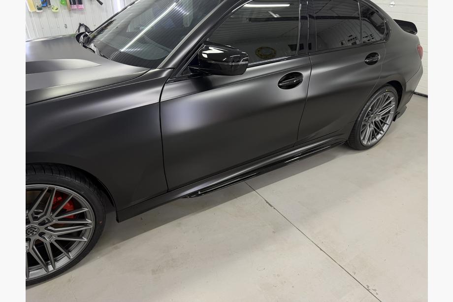 BMW 3 Serie G20/G21 2018– Side skirt extensions M-Sport (voor M-Sport sideskirts, ABS) Image