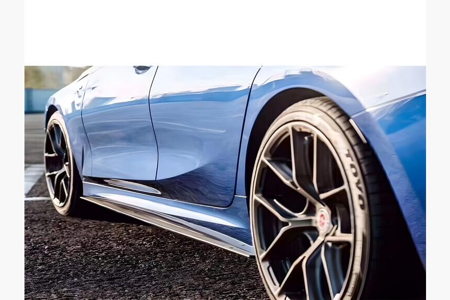 BMW 3 Serie G20/G21 2018– AC-Style sideskirt extensions (voor M-Sport sideskirts, ABS) Foto 1