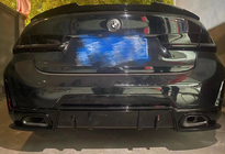 BMW 3 Serie G20/G21 2018– Achterbumper diffuser (voor M-Sport 2023+, ABS) foto 1