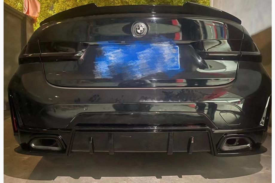 BMW 3 Serie G20/G21 2018– Achterbumper diffuser (voor M-Sport 2023+, ABS) Image