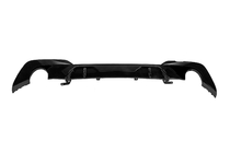 BMW 3 Serie G20/G21 2018– Achterbumper diffuser (voor M-Sport 2018-2022, voor ronde uitlaatsierstukken, ABS) foto 5