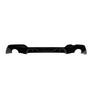 Achterbumper diffuser (voor M-Sport 2018-2022, voor ronde uitlaatsierstukken, ABS) foto 1