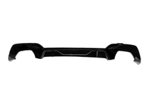 BMW 3 Serie G20/G21 2018– Achterbumper diffuser (voor M-Sport 2018-2022, voor rechthoekige uitlaatsierstukken, ABS) foto 3
