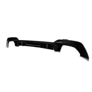 Achterbumper diffuser (voor M-Sport 2018-2022, voor rechthoekige uitlaatsierstukken, ABS) foto 2