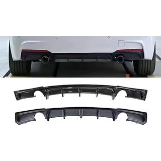 Achterbumperdiffuser voor dubbele enkelvoudige uitlaat (voor M-Sport, ABS) foto 4