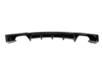 BMW 3 Serie F30/F31 2012–2019 Achterbumper diffuser voor dubbelzijdige dubbele uitlaat (voor M-Sport, ABS) foto 2